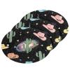 KOCOART Cowboy Hats Cacti Galaxy Dish Scrub Sponges Kitchen Non Scratch Reusable Compressed Cellulose Sponge Hanging for Household Cleaning Washing Dishes Pots and Pans 3 Pack view 1
