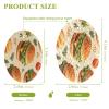 KOCOART Burger Pattern with Vegetables Dish Scrub Sponges Kitchen Non Scratch Reusable Compressed Cellulose Sponge Hanging for Household Cleaning Washing Dishes Pots and Pans 3 Pack view 2