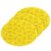 KOCOART Bow Tie Pasta Pattern Dish Scrub Sponges Kitchen Non Scratch Reusable Compressed Cellulose Sponge Hanging for Household Cleaning Washing Dishes Pots and Pans 3 Pack view 1