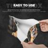 Dog Corgi Tissue Box Cover PU Leather Rectangular Tissue Box Holder Modern Decorative Tissue Cover Facial Paper Organizer Dispenser for Home, Car, Hotel, Office view 3