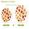 KOCOART Autumn Leaves Pattern Dish Scrub Sponges Kitchen Non Scratch Reusable Compressed Cellulose Sponge Hanging for Household Cleaning Washing Dishes Pots and Pans 3 Pack view 2