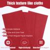 100 Pack Napkins Burgundy Dinner Cloth Like Paper Linen-Feel Guest Towels Paper Hand Towels Hand Napkins For Bathroom,Weddings, Parties,Dinners (12 X 17 Inch) view 4