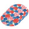 KOCOART Berry Pattern with Red Blue Dish Scrub Sponges Kitchen Non Scratch Reusable Compressed Cellulose Sponge Hanging for Household Cleaning Washing Dishes Pots and Pans 3 Pack view 1
