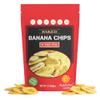 Baked Banana Chips by Nakihalani Farm (2.8 oz) - Crunchy Dried Snacks for Adults and Kids, Non-GMO, Gluten-Free & Vegan Snacks Dried Banana Chips in Resealable Bag view 1
