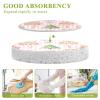 KOCOART Christmas Gingerbread Houses and Candycanes Dish Scrub Sponges Kitchen Non Scratch Reusable Compressed Cellulose Sponge Hanging for Household Cleaning Washing Dishes Pots and Pans 3 Pack view 3