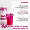 7oz Freeze Dried Dragon Fruit Pieces - 100% Natural Crispy Dry Fruit Flakes, No Gluten, Dried Pitaya for Baking, Travel, Smoothies, Yogurt view 4