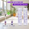 24 Pack Power Mop Pads for Swiffer Power Mop - 5X Cleaning Power Mop Pads for All Multi-Surface Hardwood Floor Cleaning, for Swiffer Wet Pads Refill, 12 Layers Thickened Durable | Heavy-Duty Absorbent view 3