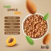 Berrilys Sweet Apricot Nuts - Roasted - 16 oz, Great for Snacking, Similar to Almonds but just better, Meet Your Favourite Healthy Snack, Plant based Seeds, Kernels, Kernals, Pits, Kernel view 4