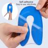 1 Pair U-Shaped Gel Heel Cups Protector Cushion Pad Shoe Insert Insole Relieve Spur Pads Orthotic Insole U-Shaped Heel view 4