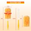 36 Count Heavy Duty Duster Refills for Swiffer Dusters with 1 Handle, 360 Multi-Surface Larger Size Feather Duster, Disposable Duster Kit for Cleaning Home, 4X Microfibers, Unscented view 3