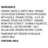 NEW Horizon Organic Shelf Stable No Added Sugar Lactose Free 1% Lowfat Chocolate Milk Boxes, Pack of 12-8g Protein per Serving view 4