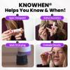 KNOWHEN Advanced Saliva Ovulation Test Kit Pack of 2 | Non-Invasive Fertility Tracker with Built-in Microscope | Unlimited Daily Tests, Accurate 98.9% Ovulation Predictor for Family Planning view 2