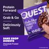 Quest Bake Shop Chocolate Frosted Donuts, Low Sugar, 14g Protein, 4 Count view 4