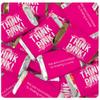 136 Pcs Breast Cancer Awareness Chocolate Candy Miniatures - Think Pink Ribbon (2.5lb) view 1