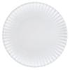 EcoQuality 9 inch White Round Paper Dinner Plates Disposable Party Plates for Lunch, Dinner, Weddings, Birthdays, Catering, and Events (240) view 1