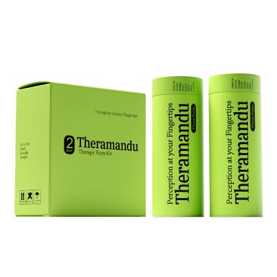 2 Kits of 4 Packs Theramandu Therapy Putty (3oz Each), Physical Therapy Hand Putty for Adults, Sensory Stress Relief & Hand Muscle Strengthening Exercise Therapy Putty, 4 Different Resistances