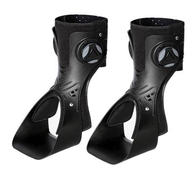 1 Pair Drop Foot Brace Orthosis Ankle Orthosis Support Foot Drop Support Brace for Hemipleia Stroke Shoes Walking(A Medium)