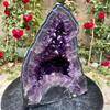 AEVHBAMXN 1pc 4-5kg Amethyst Cave Quartz Crystal Group Cathedral-Style Device Home And Office Decorations view 2