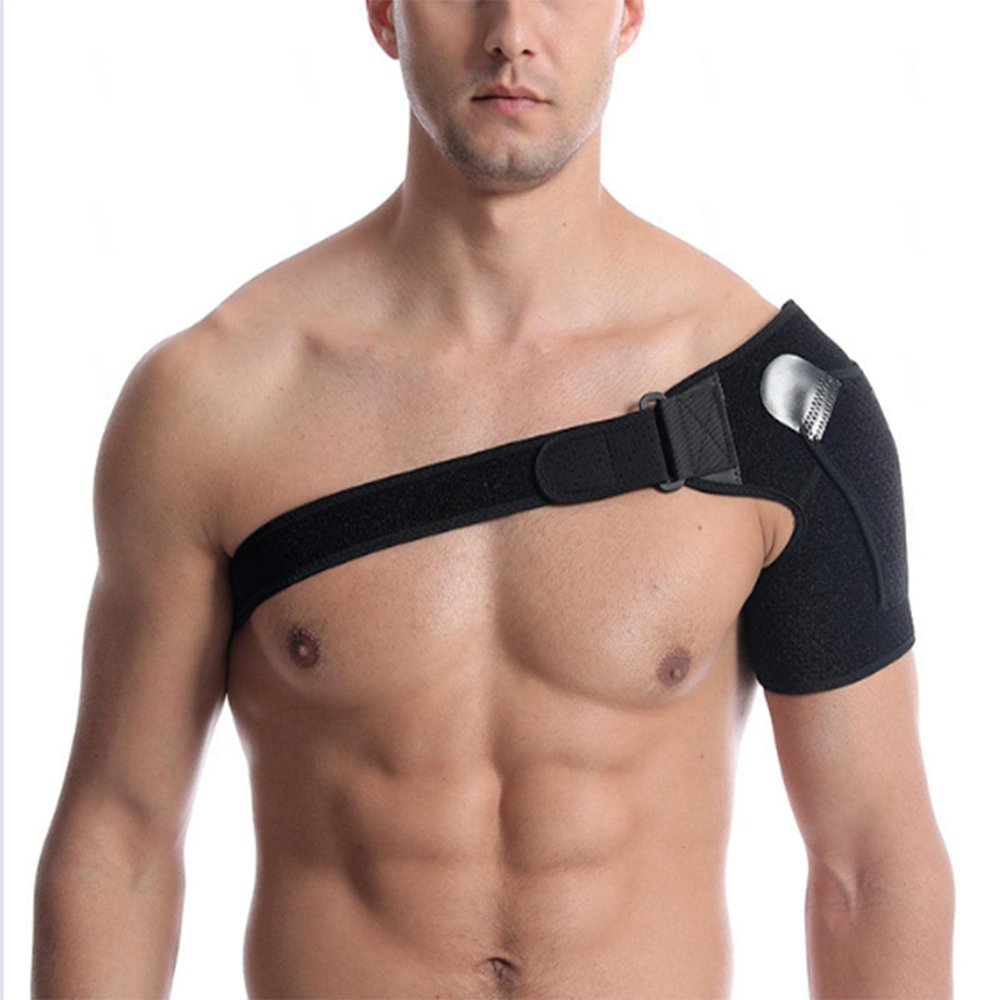 Shoulder Brace for Women or Men - Rotator Cuff Compression Support- Left Right Arm Injury Prevention Stabilizer Sleeve Wrap-Stability Brace and Shoulder Immobilizer