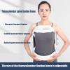 Thoracolumbar Orthosis, Hyperextension Back Brace Orthosis, Prevent Thoracic Lumbar Spine Flexion, Treat Compression Fractures and Osteoporosis(A Small) view 2