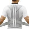 XS-5XL Large Size Upper and Lower Back Posture Corrector Adjustable Clavicle Posture Support Shoulders Neck Brace Men Women Spinal Decompression Hunchback Correction Belt(Gray 5X) view 2