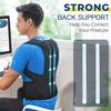 XS-5XL Large Size Upper and Lower Back Posture Corrector Adjustable Clavicle Posture Support Shoulders Neck Brace Men Women Spinal Decompression Hunchback Correction Belt(Gray 5X) view 4
