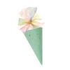 Creative Ice Cream Cone Bowknot Students Colorful Fabric Party Present For Birthdays Celebration Safe Fabric Party Accessories Kids view 1