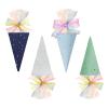 Creative Ice Cream Cone Bowknot Students Colorful Fabric Party Present For Birthdays Celebration Safe Fabric Party Accessories Kids view 4