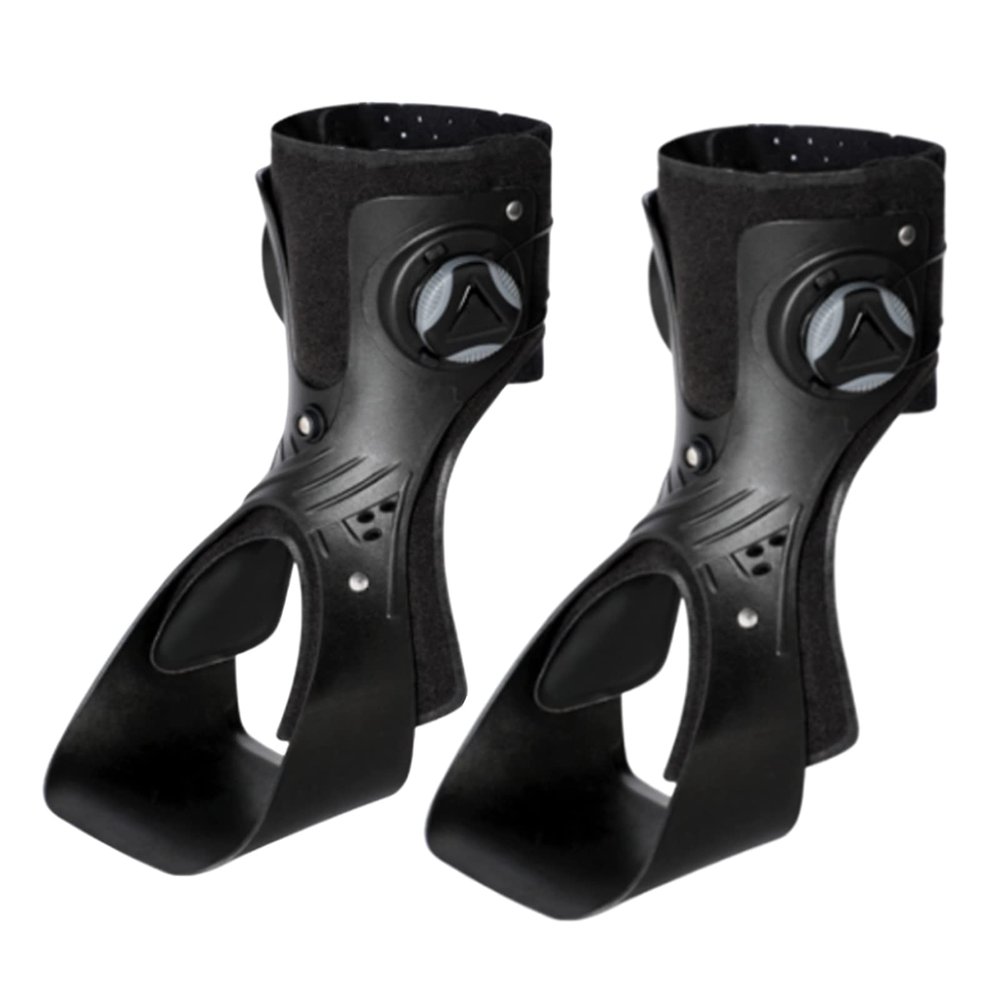1 Pair Drop Foot Brace Orthosis Ankle Orthosis Support Foot Drop Support Brace for Hemipleia Stroke Shoes Walking(B Small)