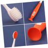 COLLBATH 4pcs Toothbrushes for Ages with Soft Bristles Non-Slip Ergonomic Handles Safe Flexible Design for Comfortable Teeth Cleaning and Oral Care view 3