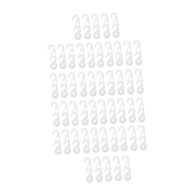 COOLHIYA 50pcs Adjustable Mask Strap Extenders Face Mask Hooks Ear Strap Buckles for Pressure Relief Comfortable Fit