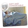 COLLBATH Washable Adult Diapers for Women and Men Cotton Reusable Elastic Breathable Leak Protection for Elderly and Postpartum Use view 3