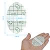 120 Pcs Disposable Waterproof Ear Stickers for Shower, with Soft Cotton Ear Plugs for Swimming Shower Surfing (L80+S40) view 3
