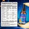 2 Pack Magnesium Drops for Kids - with L-Theanine Omega-3, Vitamin B6, D3, Zinc - Kids Magnesium Glycinate Liquid for Sleep, Relaxation, Calm & Focus - Raspberry Flavor view 2