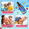 2 Pack Magnesium Drops for Kids - with L-Theanine Omega-3, Vitamin B6, D3, Zinc - Kids Magnesium Glycinate Liquid for Sleep, Relaxation, Calm & Focus - Raspberry Flavor view 4