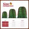 NONHAI Holiday Drawstring Gift Bags Alligator Skin Wrapping Sacks Pouches for Xmas Presents Craft Jewelry Pouches Christmas Candy Bag for Wedding Party Favor Wrapping Bags view 2