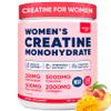 18 IN 1 Creatine for Women, Creatine Monohydrate Blend Powder with Collagen, Myo & D-Chiro Inositol, Electrolytes & 6 Vitamins for Muscle Growth, Recovery & Hormonal Balance 10.58 Oz,Sugar Free view 1