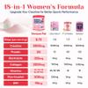 18 IN 1 Creatine for Women, Creatine Monohydrate Blend Powder with Collagen, Myo & D-Chiro Inositol, Electrolytes & 6 Vitamins for Muscle Growth, Recovery & Hormonal Balance 10.58 Oz,Sugar Free view 2