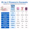 18 IN 1 Creatine for Women, Creatine Monohydrate Blend Powder with Collagen, Myo & D-Chiro Inositol, Electrolytes & 6 Vitamins for Muscle Growth, Recovery & Hormonal Balance 10.58 Oz,Sugar Free view 2