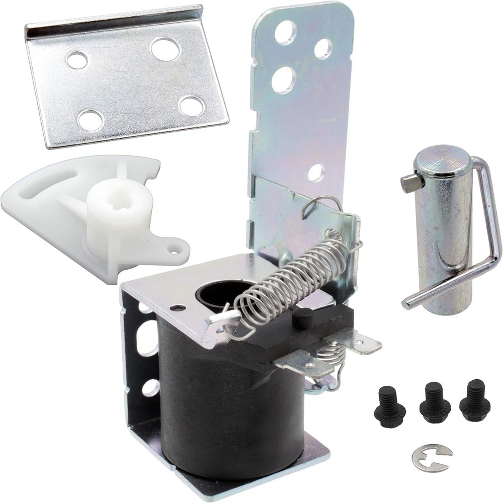 Drain Solenoid Kit Replacement for Hotpoint HDA1000G00WH HDA1000G02WH HDA1000G20WH HDA1000GW HDA1000Z04WH HDA1000Z05WH HDA1000Z06WH HDA1000Z07WH HDA1000Z08WH Dishwasher