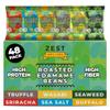 Edamame Snack by Zest Delites, 26g x 48 Packs, Healthy High Protein Snacks Bulk, Keto, Low Carb, Low Calorie, Sea Salt, Sriracha, Buffalo, Truffle, Seaweed, Wasabi view 1