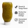 12-Pack Sweet Relish 12.7 fl oz Easy-Squeeze Bottle | Crunchy Pickled Cucumber & Cabbage Blend | Kosher | Perfect Topping for Hot Dogs, Burgers & Salads view 2