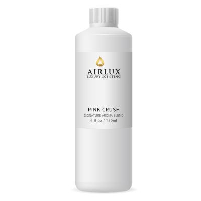 Airlux Signature Aroma Oil No. 39 Pink Crush Passionfruit, Grapefruit, Pineapple Aroma Oil for Cold Air & Waterless Diffusers and DIY Crafts 180 mL, 6.1 fl oz Eco Refill Bottle