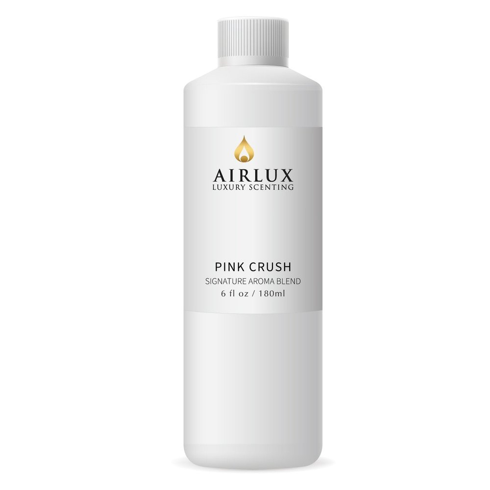 Airlux Signature Aroma Oil No. 39 Pink Crush Passionfruit, Grapefruit, Pineapple Aroma Oil for Cold Air & Waterless Diffusers and DIY Crafts 180 mL, 6.1 fl oz Eco Refill Bottle