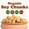 Food to Live Organic Soy Chunks 3 Ounces, Unsalted Nuggets, High Protein. Plant-Based. Meat Alternate Substitute. Non-GMO. Vegan, Kosher, Bulk view 4