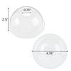 VeZee 24oz Clear PET Plastic Cups with Dome Lid & Straw: 500 Sets view 3