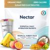 Nectar Hydration Packets - Electrolytes Powder Packets - Sugar Free & 0 Calorie - Organic Fruit Liquid Daily IV Hydrate Sticks for Dehydration & Rehydration Relief (Tropical 18 Pack) view 1