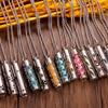 12 pcs Essential Oil Necklace, Alloy Aromatherapy Diffuser Necklace, Aromatherapy Pendant view 4