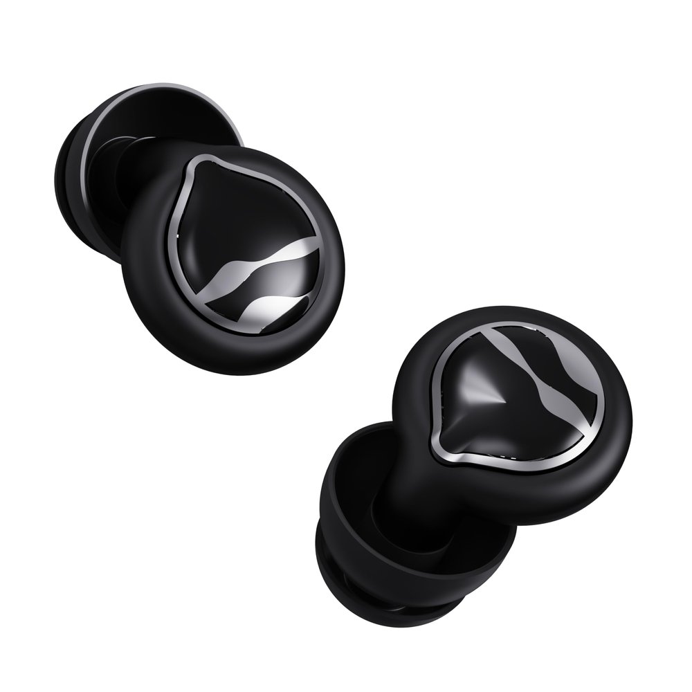 Ear Plugs for Sleeping Noise Cancelling 50dB Concert Earplugs for Noise Reduction Reusable Soft Silicone Ear Plugs for Snoring Shooting Motorcycle Airplanes Musicians (Black)