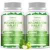 2 Pack Liposomal 3000mg Magnesium Malate Gummies Supplement,Complex Creatine Monohydrate,Folate, Active B12 & D3, L-Theanine & CoQ10, for Stress Relief,Methylation, Energy, Muscle & Calm view 1